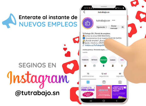 Seguinos en Instagram